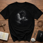 Jesus Praying In Gethsemane Christian Prayer Faith Hope Spiritual Inspiration T-Shirt