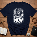 Made new jesus christ crown of thorns christian faith reborn T-Shirt