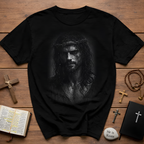 Jesus christ crown of thorns suffering savior passion of christ christian faith easter good friday T-Shirt