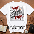 Walk By Faith Christian Warrior Bible Verse