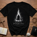 Burn With Purpose Romans 12 11 Christian Fire Scripture Verse Faith Motivation T-Shirt