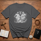 Holy Trinity Jesus God The Father And Holy Spirit Dove Christian Catholic Religious Faith