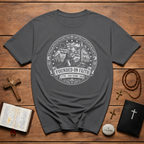 Founded On Faith 1776 250 Years 2026 Christian American Patriot Prayer Cross USA Flag