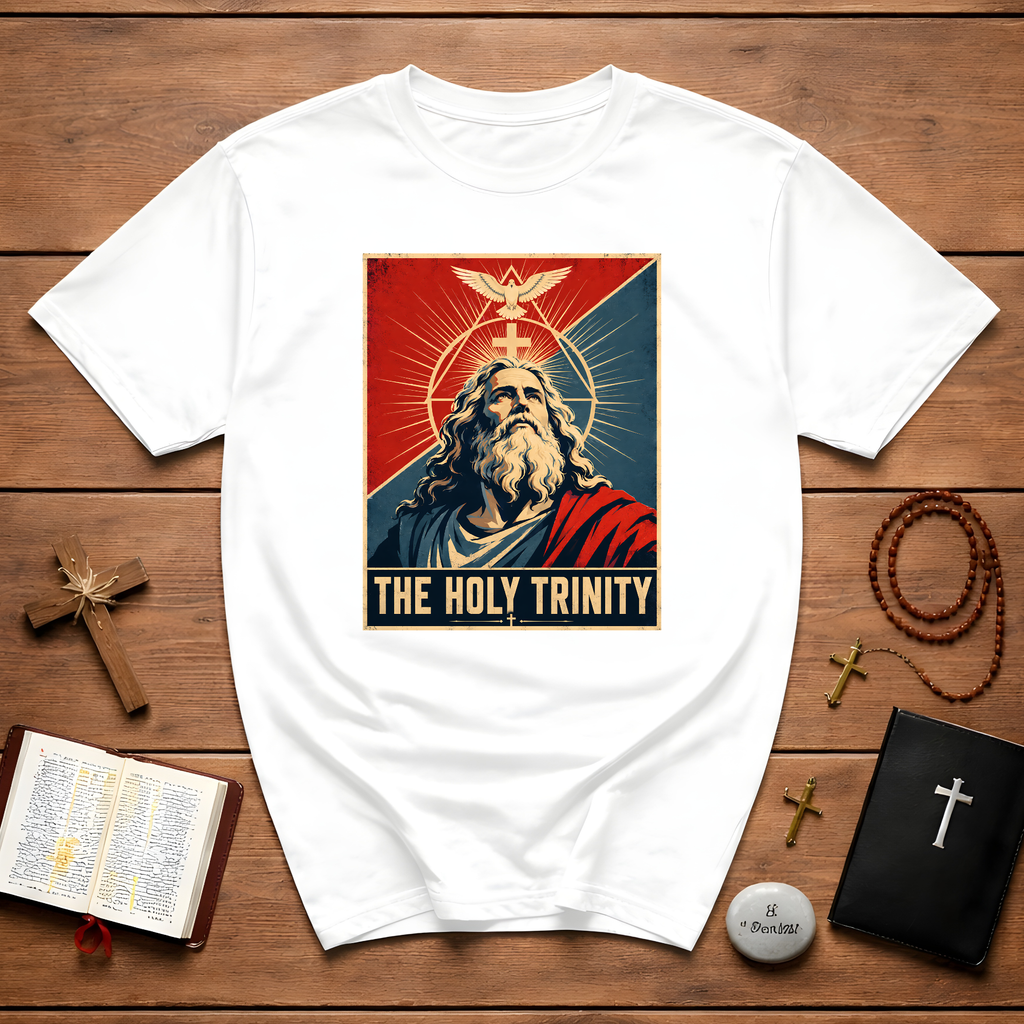 The Holy Trinity Christian Faith Iconic God The Father And Holy Spirit