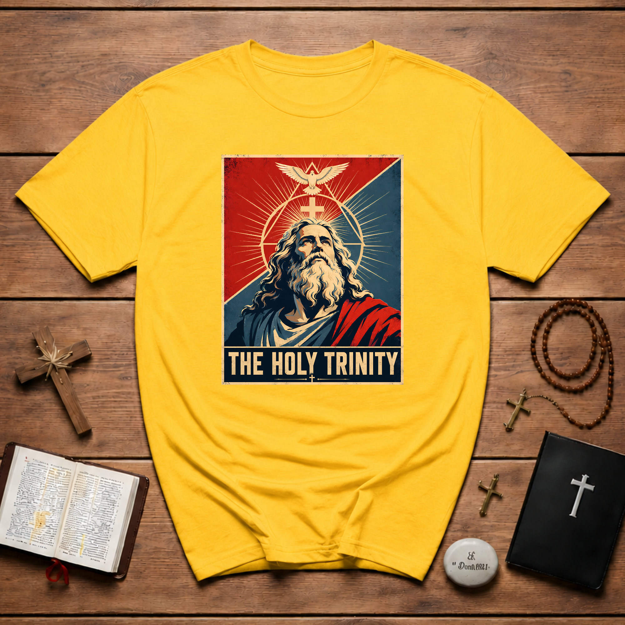 The Holy Trinity Christian Faith Iconic God The Father And Holy Spirit