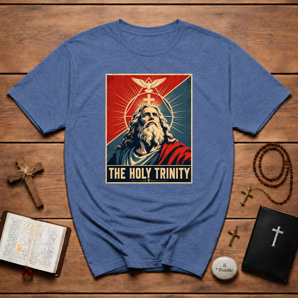 The Holy Trinity Christian Faith Iconic God The Father And Holy Spirit
