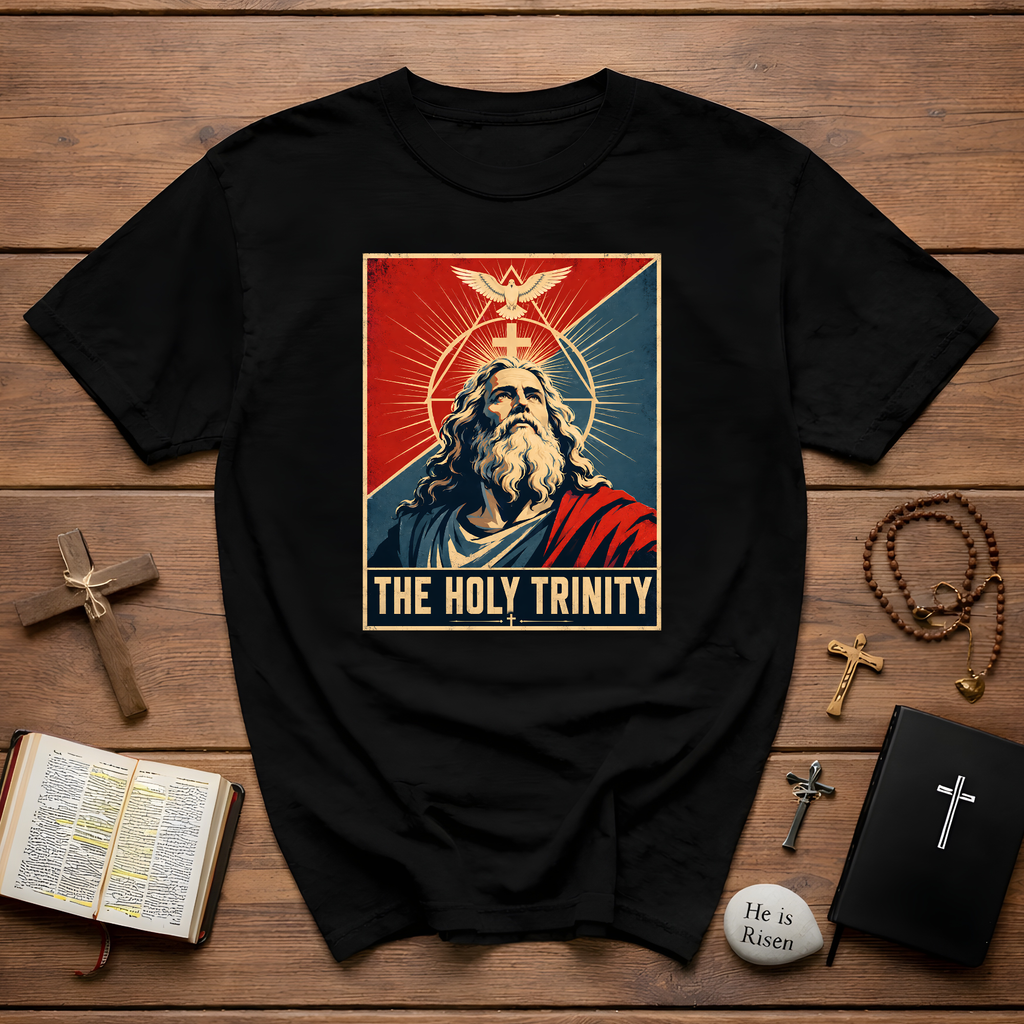 The Holy Trinity Christian Faith Iconic God The Father And Holy Spirit