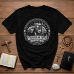 Founded On Faith 1776 250 Years 2026 Christian American Patriot Prayer Cross USA Flag