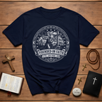 Founded On Faith 1776 250 Years 2026 Christian American Patriot Prayer Cross USA Flag