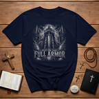 Put On The Full Armor The Word Of God Christian Knight Spiritual Warfare Armor Of God T-Shirt