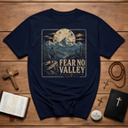 Fear No Valley Psalm 23 4 Christian Hiking Mountain Landscape Faith Outdoors