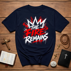 The Fire Remains Christian Revival Zechariah 4 6 Not By Might Not By Power T-Shirt