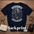 Daughters Of Grace Kingdom Chapter Lion Of Judah Christian Cross Shield And Swords Emblem T-Shirt