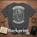 Daughters Of Grace Kingdom Chapter Lion Of Judah Christian Cross Shield And Swords Emblem T-Shirt