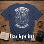 Daughters Of Grace Kingdom Chapter Lion Of Judah Christian Cross Shield And Swords Emblem T-Shirt