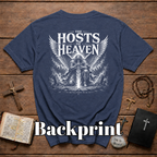 The Hosts of Heaven T-Shirt — Revelation 19:14 Angelic Warrior Graphic