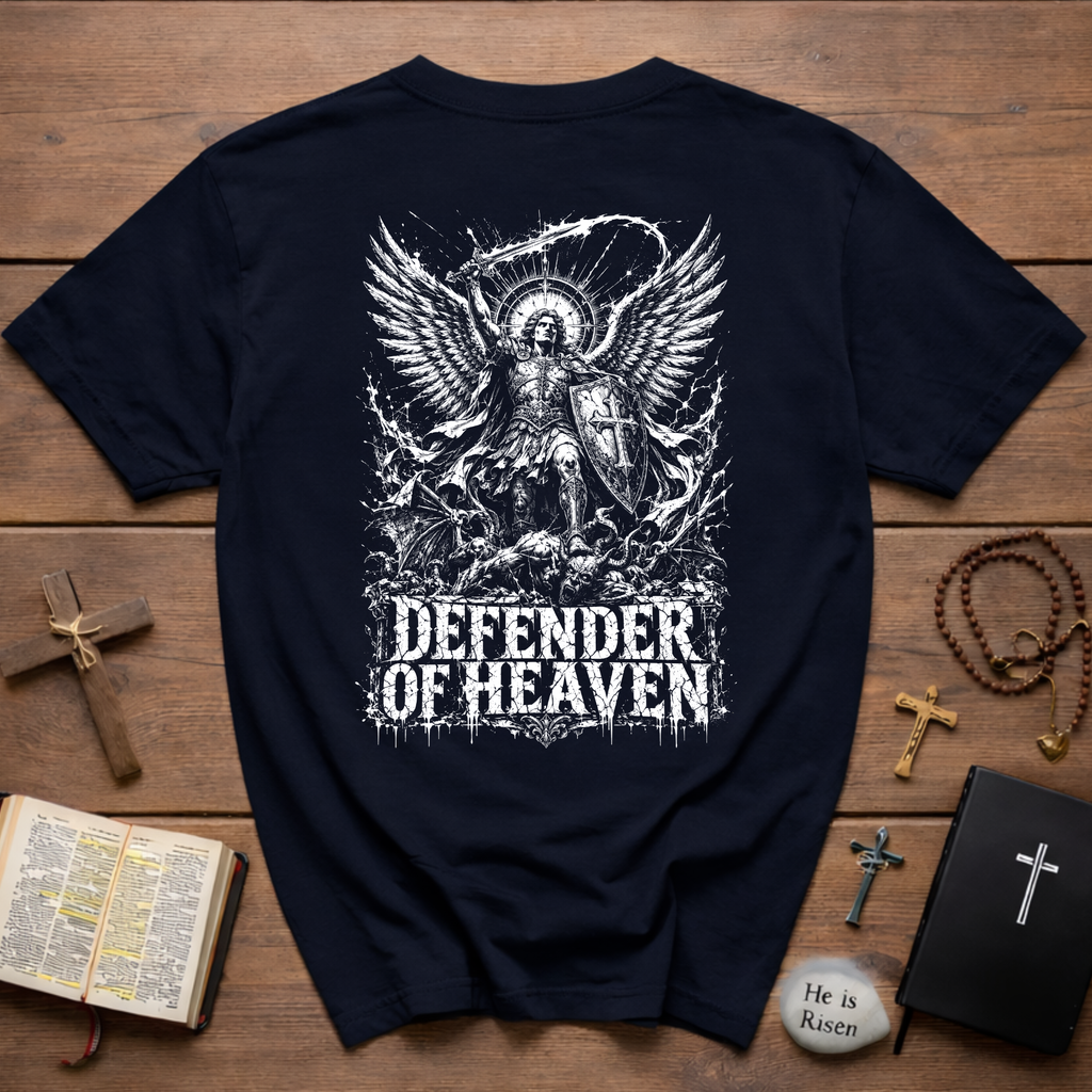 Defender Of Heaven Archangel Warrior T-Shirt
