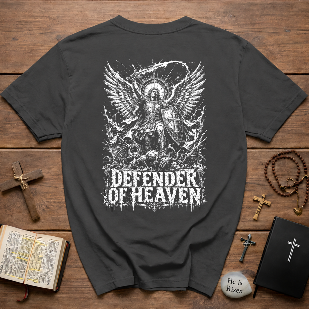 Defender Of Heaven Archangel Warrior T-Shirt
