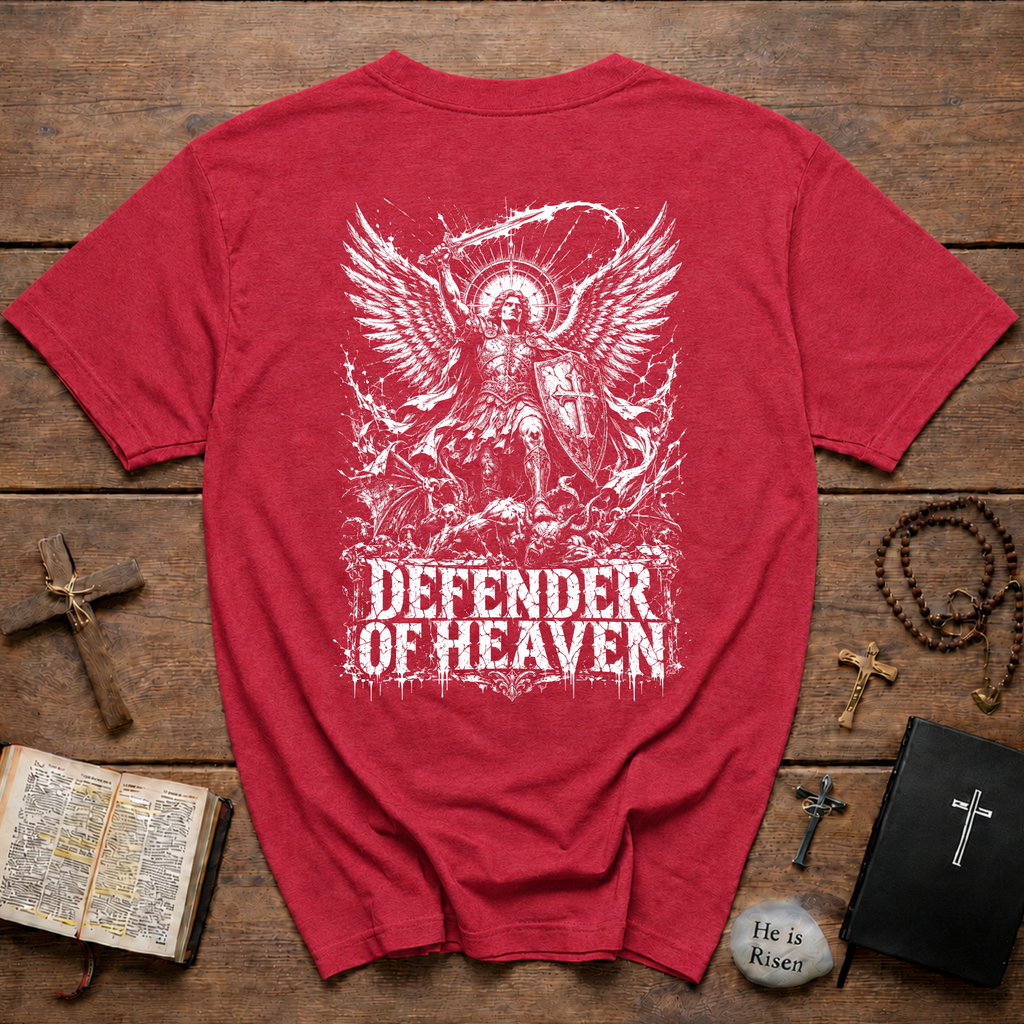 Defender Of Heaven Archangel Warrior T-Shirt