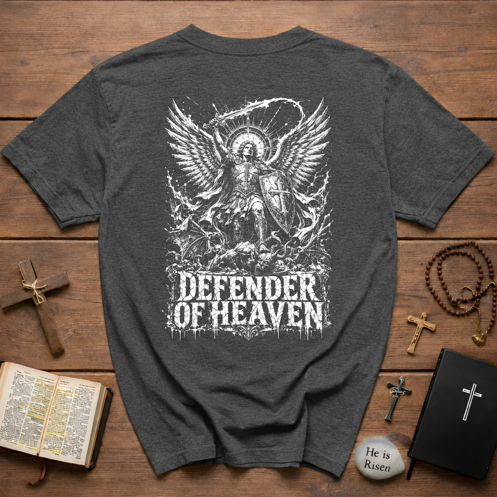 Defender Of Heaven Archangel Warrior T-Shirt