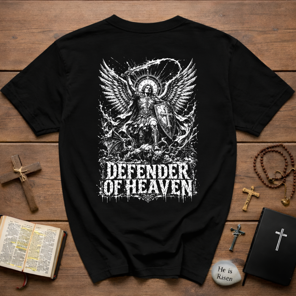 Defender Of Heaven Archangel Warrior T-Shirt