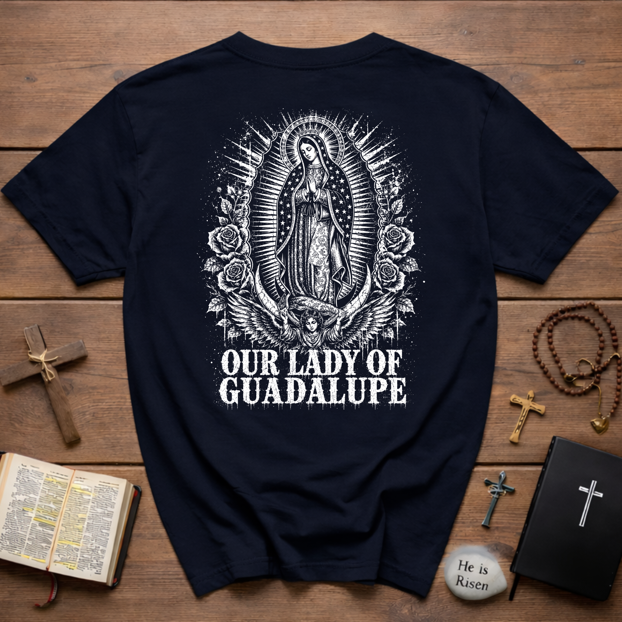 Our Lady Of Guadalupe Catholic Faith Marian Devotion T-Shirt