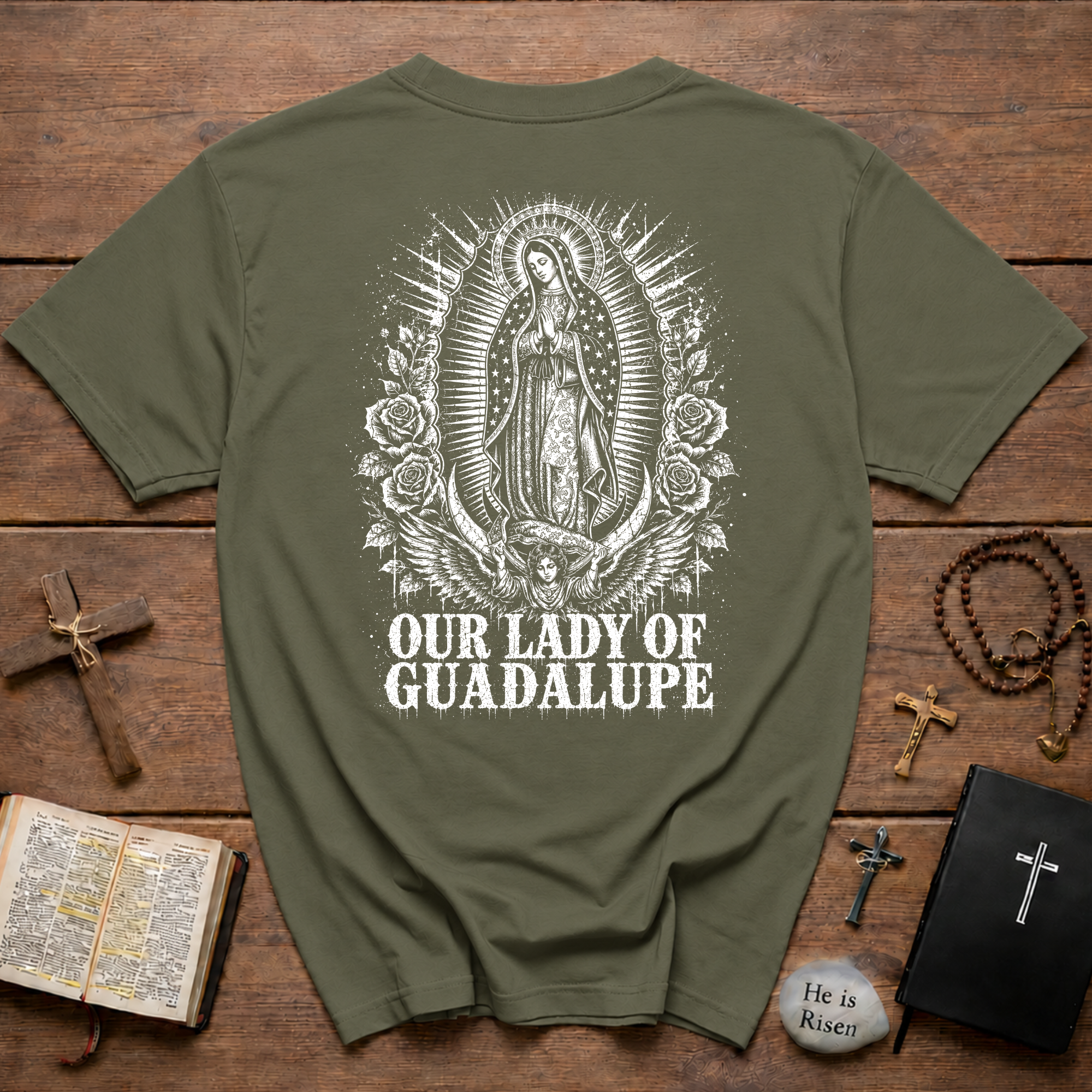 Our Lady Of Guadalupe Catholic Faith Marian Devotion T-Shirt