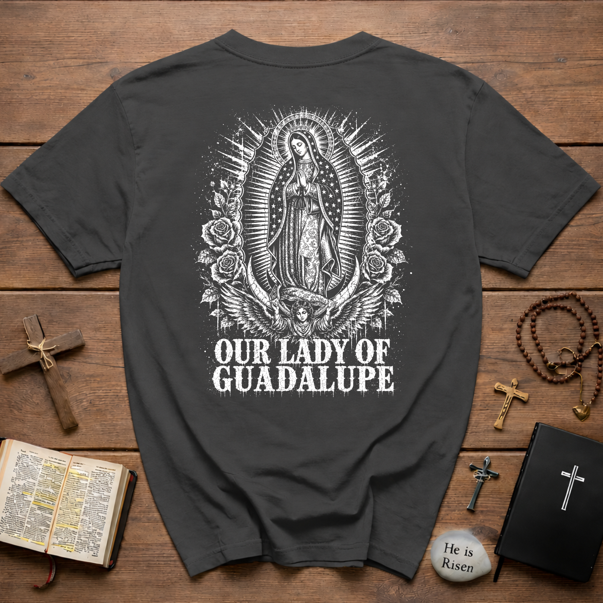 Our Lady Of Guadalupe Catholic Faith Marian Devotion T-Shirt