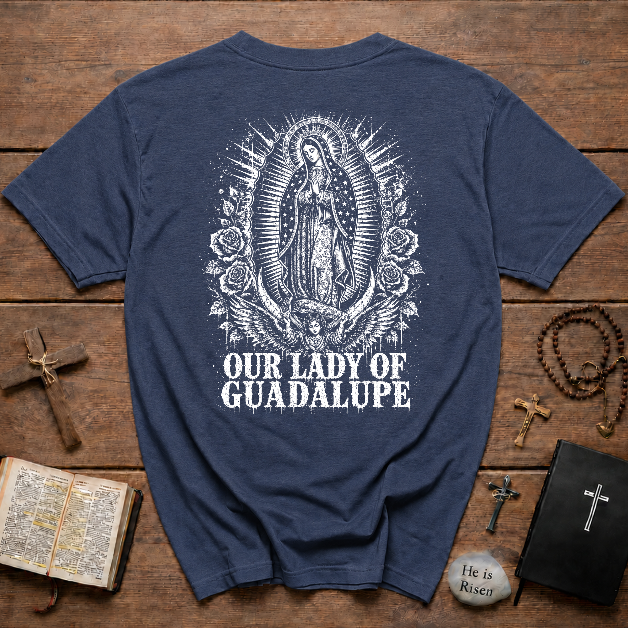 Our Lady Of Guadalupe Catholic Faith Marian Devotion T-Shirt