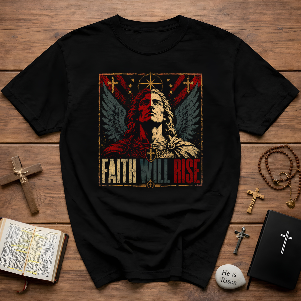 Faith Will Rise  T-Shirt