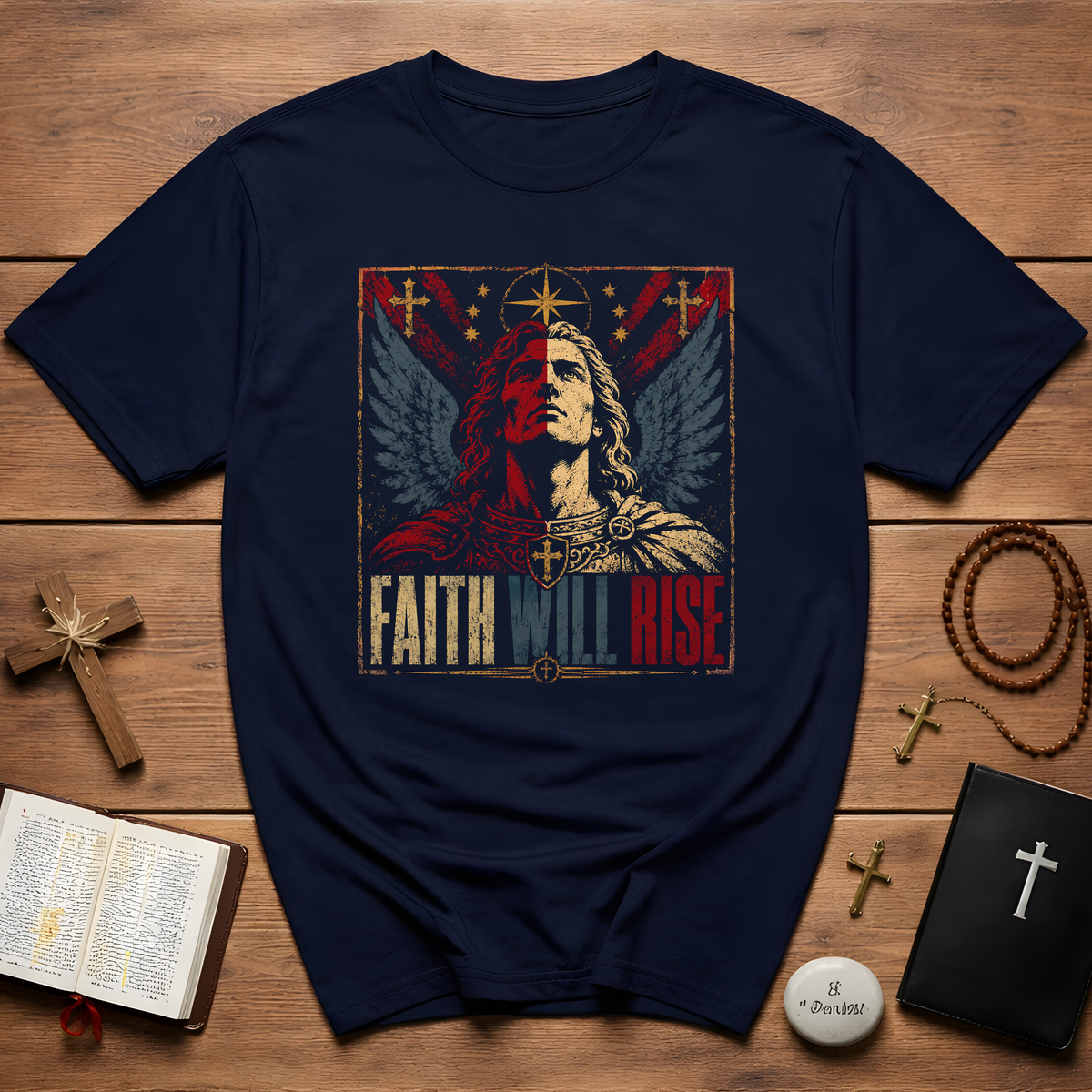 Faith Will Rise  T-Shirt
