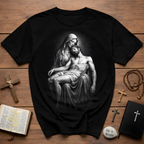 Pieta Mary Holding Jesus T-Shirt
