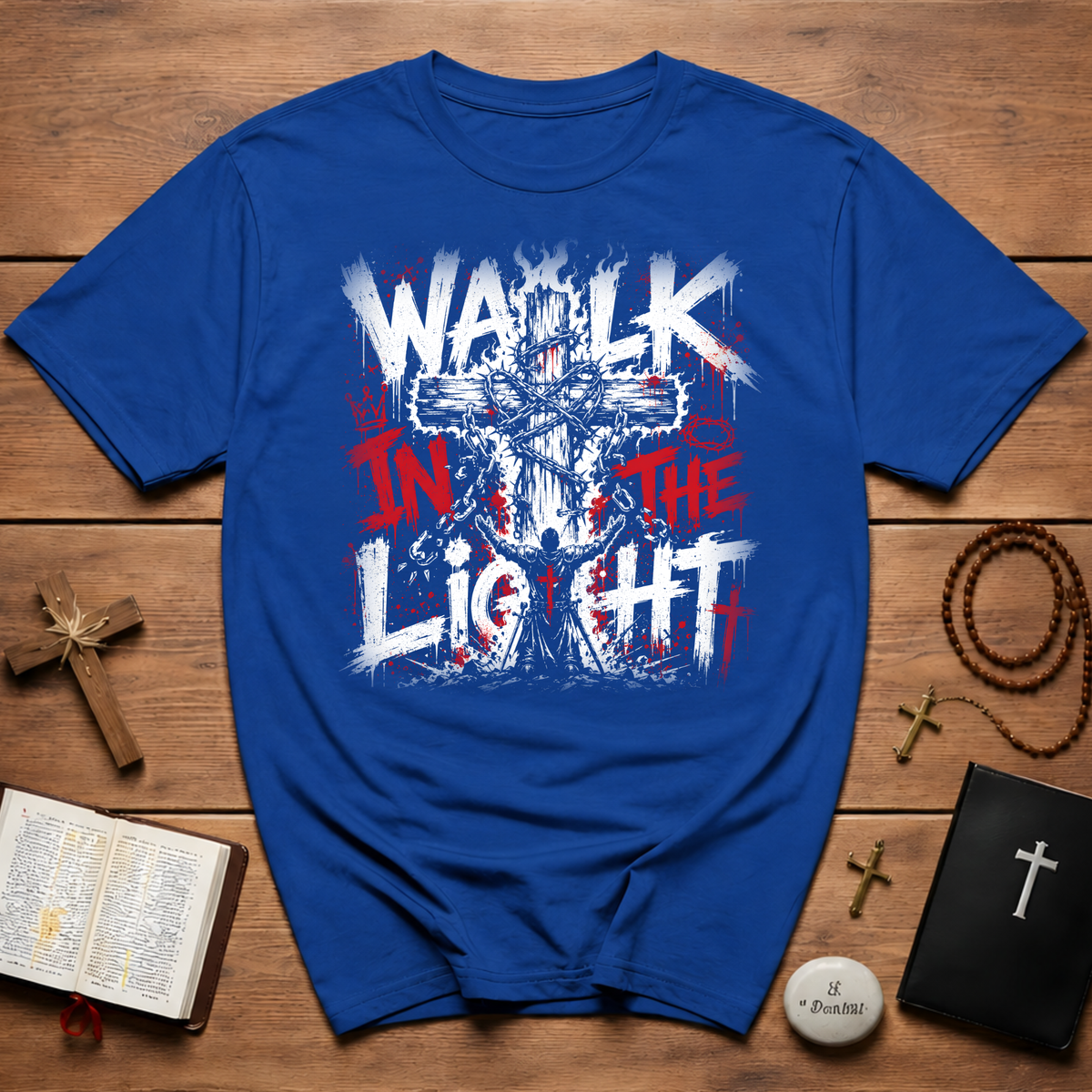 Walk In The Light  T-Shirt