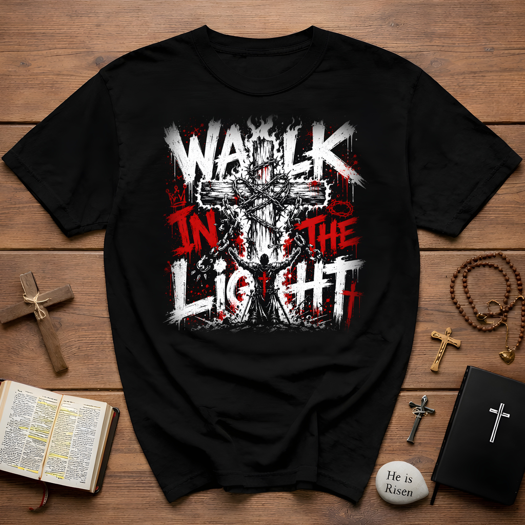 Walk In The Light  T-Shirt
