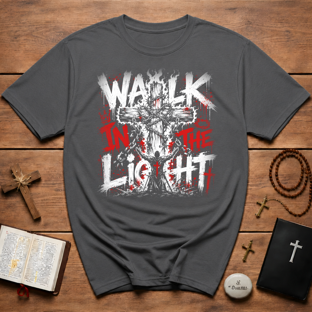 Walk In The Light  T-Shirt
