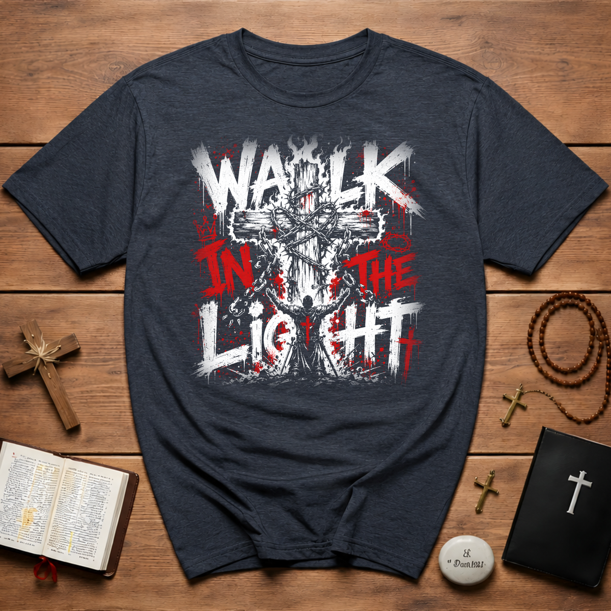 Walk In The Light  T-Shirt