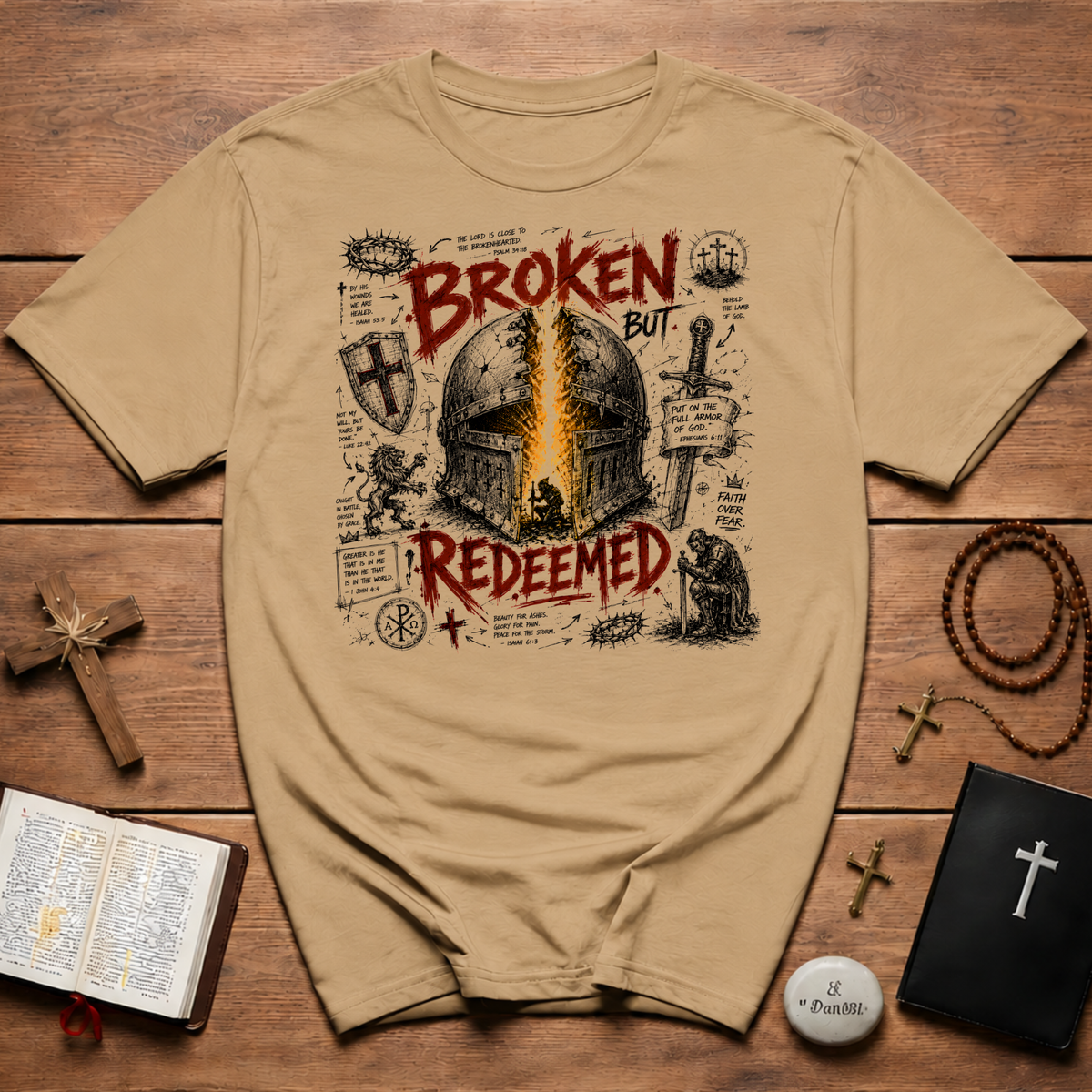Broken But Redeemed  T-Shirt