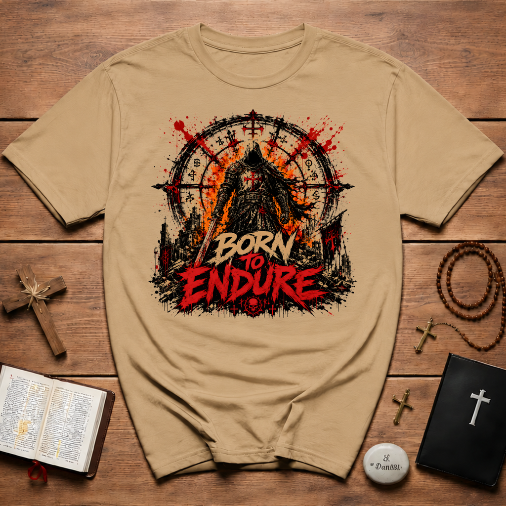 Born To Endure Crusader T-Shirt