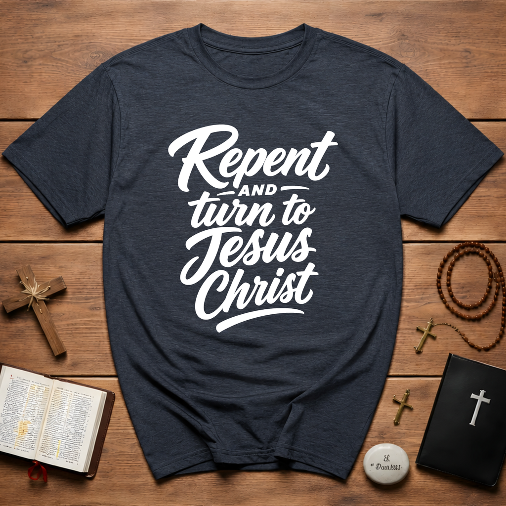 Repent And Turn To Jesus Christ T-Shirt