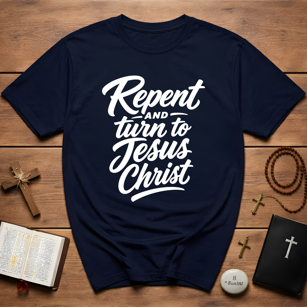 Repent And Turn To Jesus Christ T-Shirt