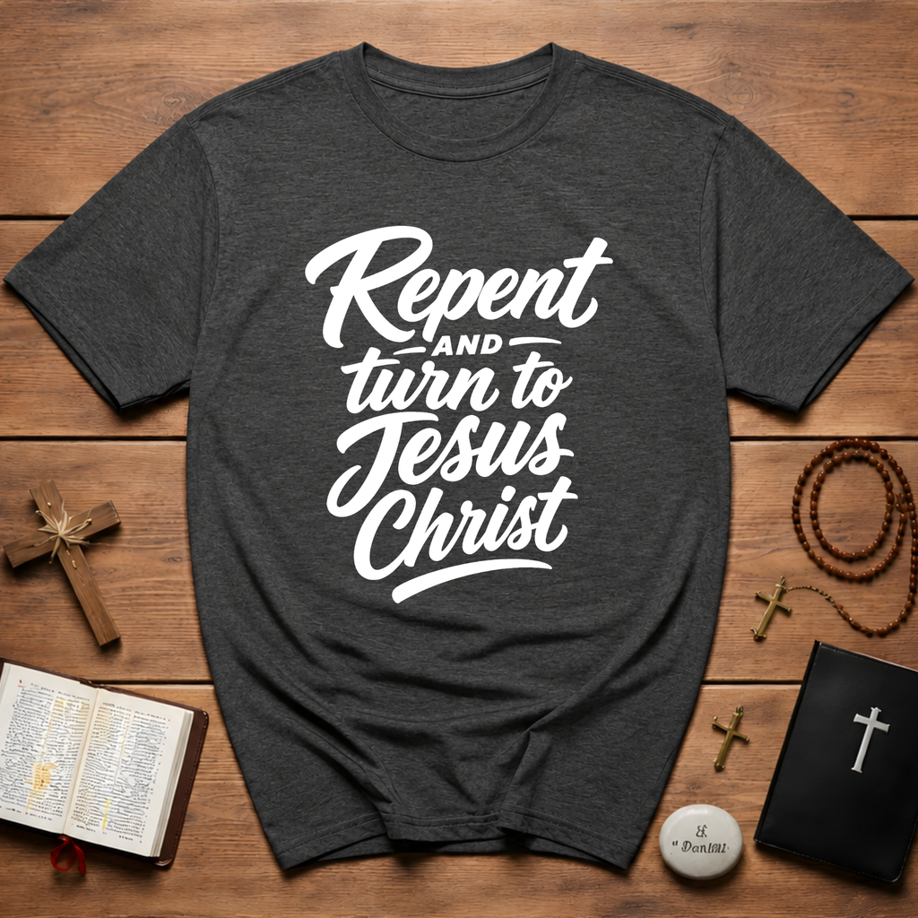 Repent And Turn To Jesus Christ T-Shirt