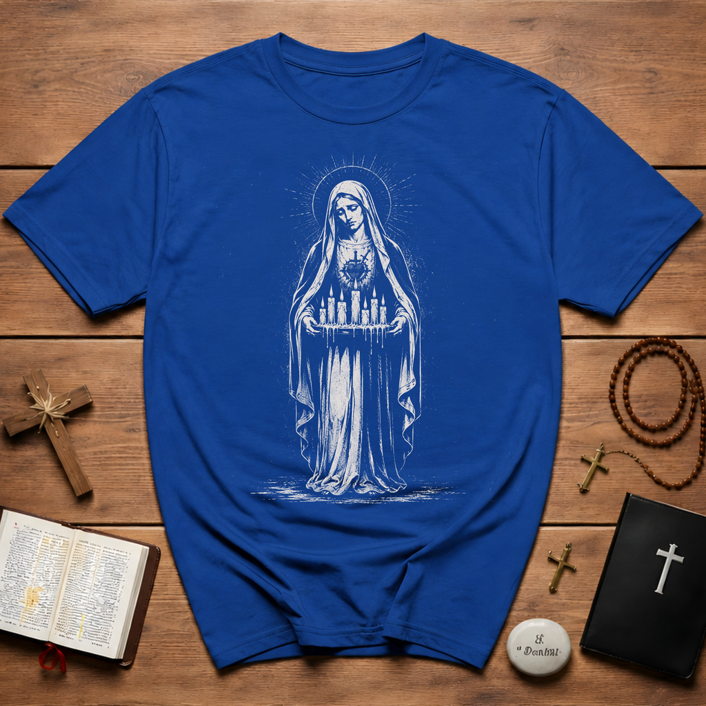 Sacred Madonna Icon T-Shirt