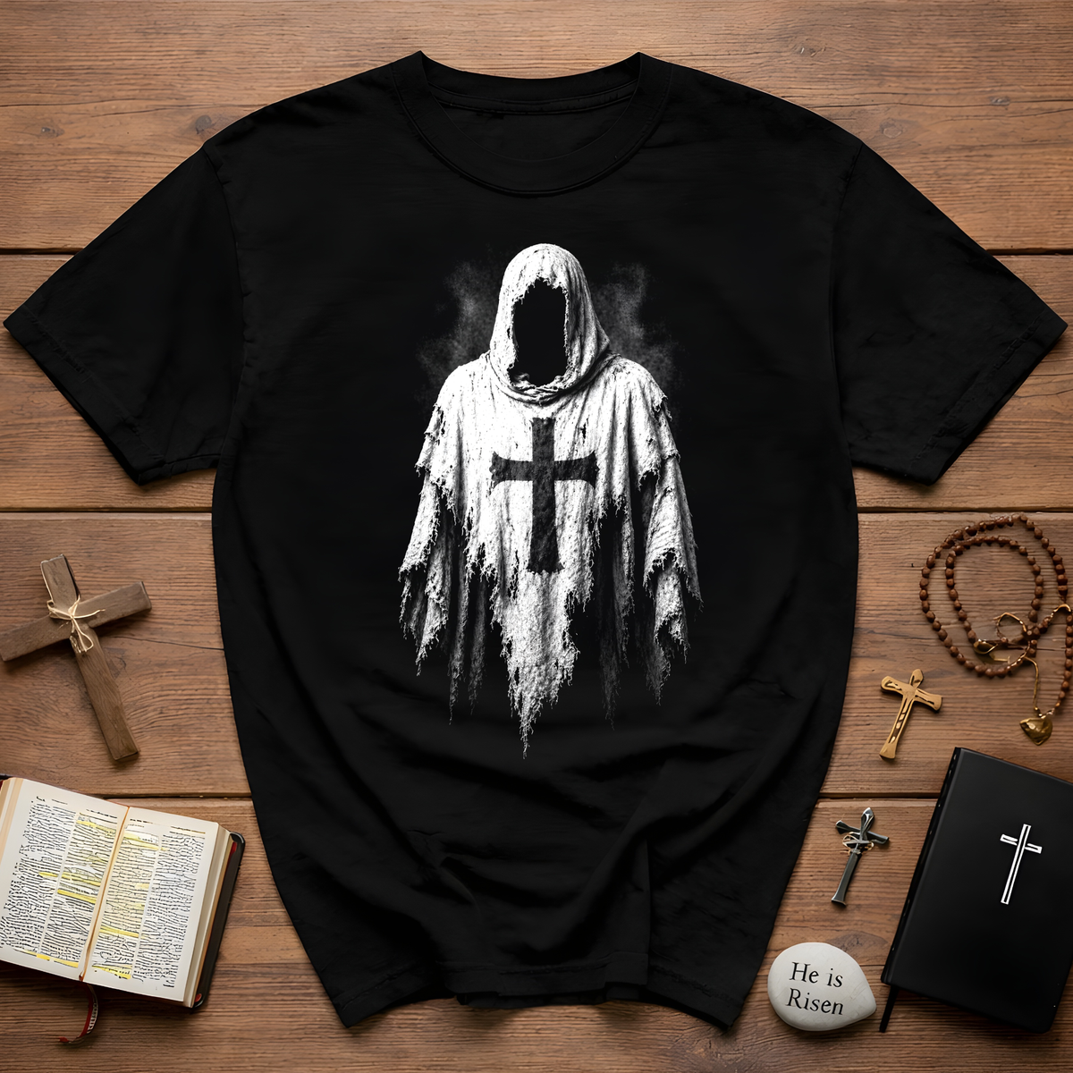 Hooded Crusader Phantom T-Shirt