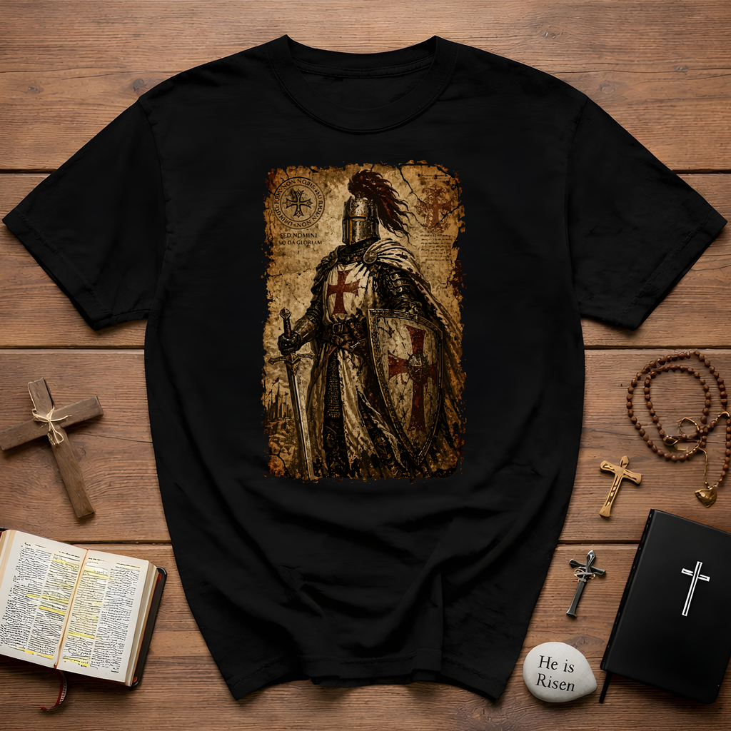 Templar Knight Vintage T-Shirt
