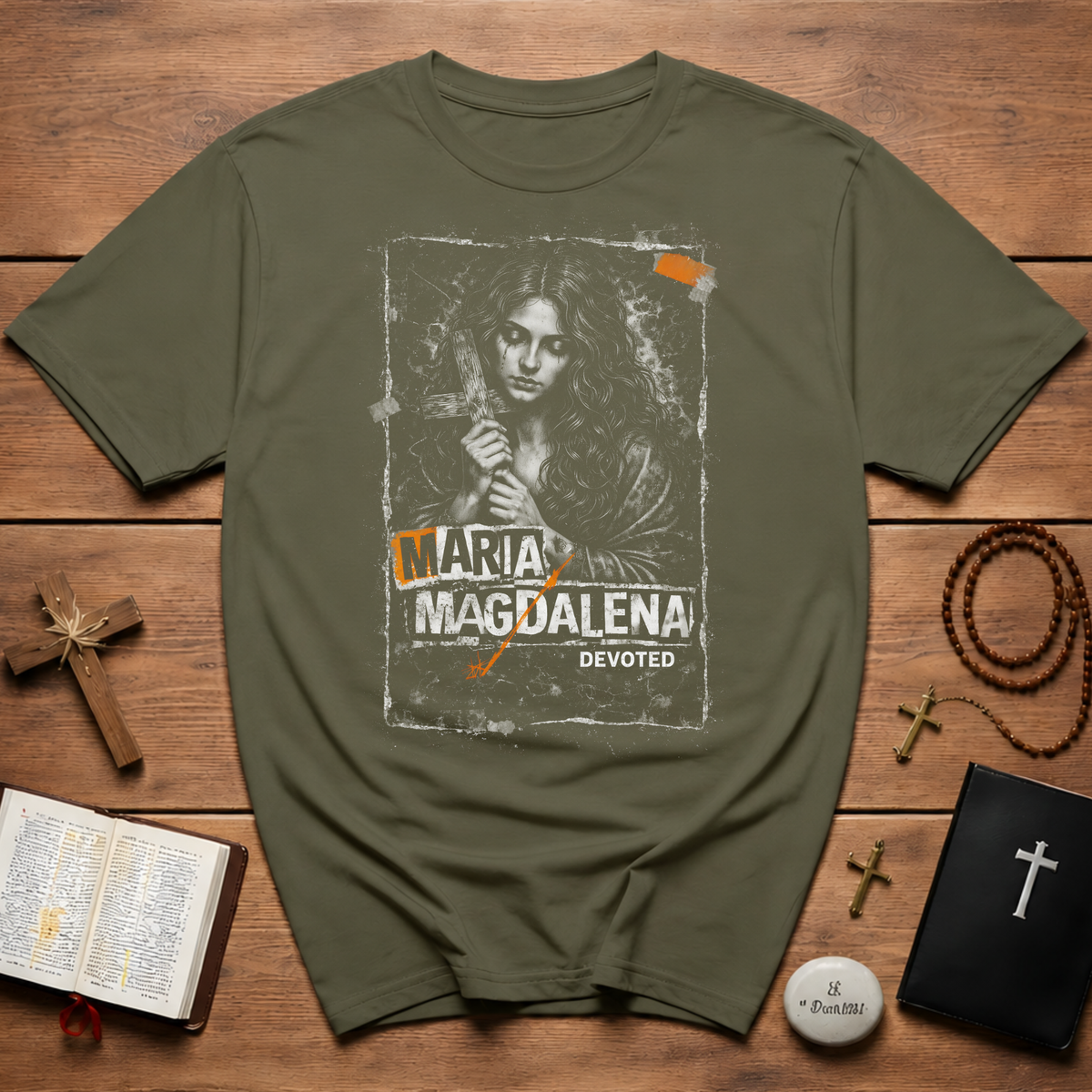 Maria Magdalena Devoted Faith T-Shirt