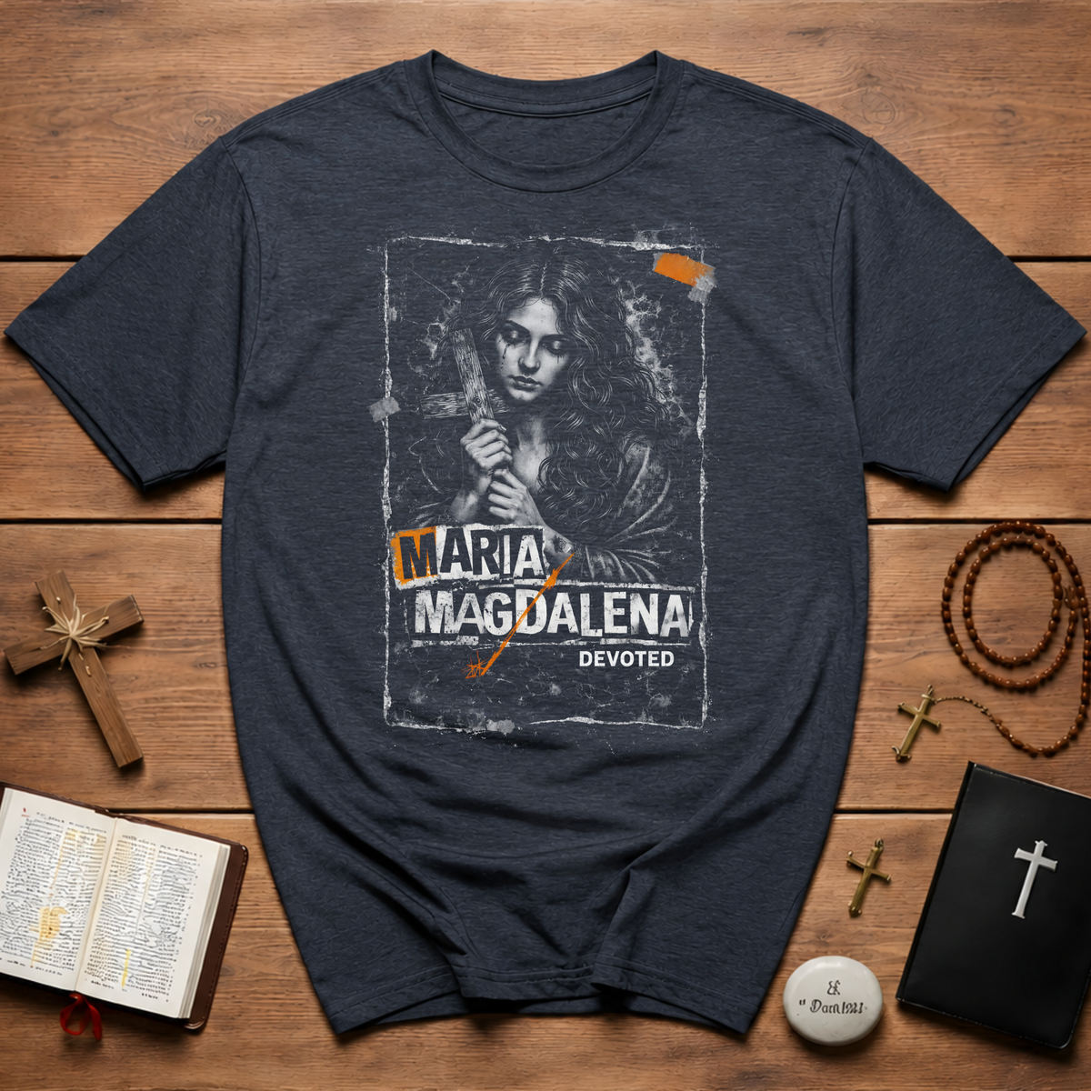 Maria Magdalena Devoted Faith T-Shirt
