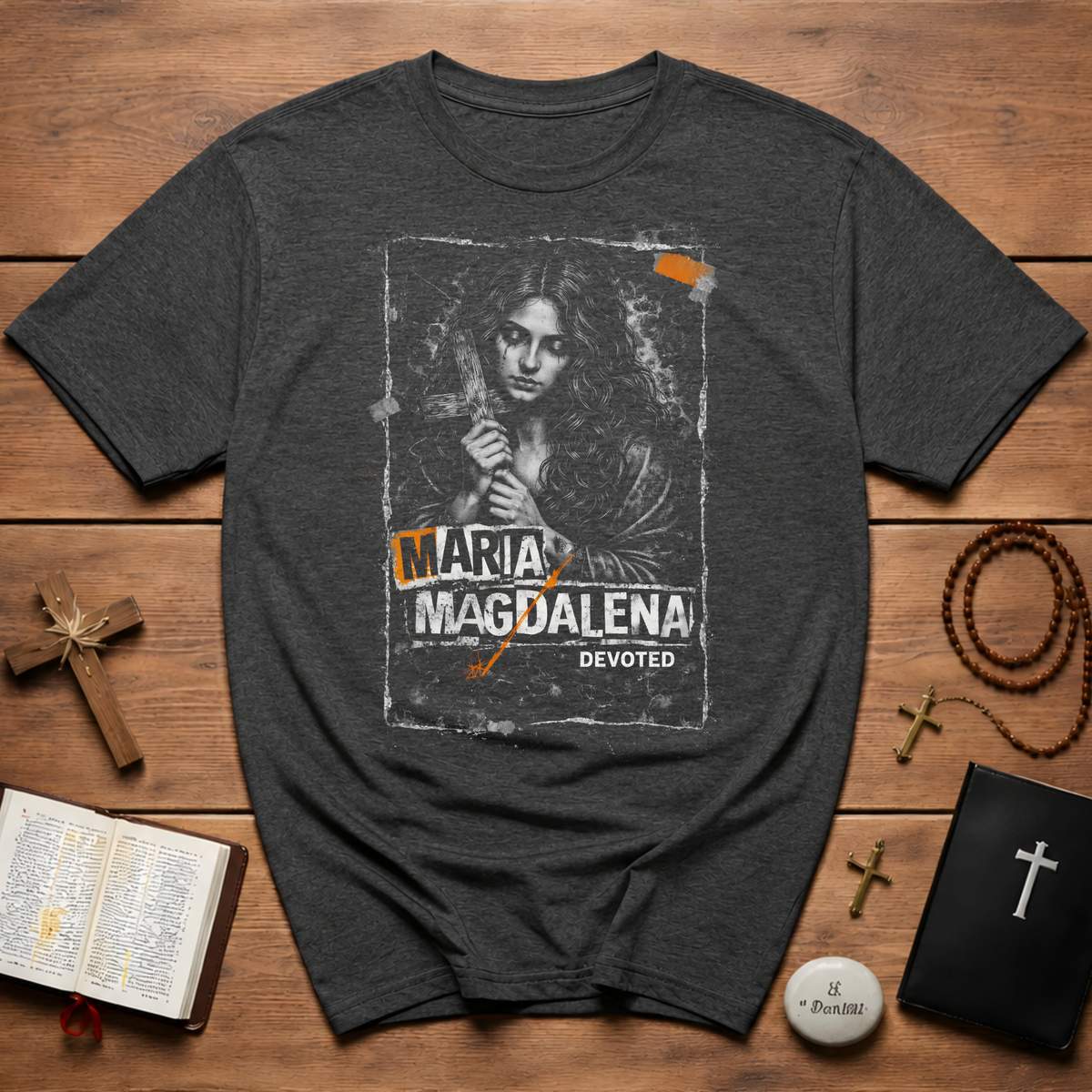 Maria Magdalena Devoted Faith T-Shirt