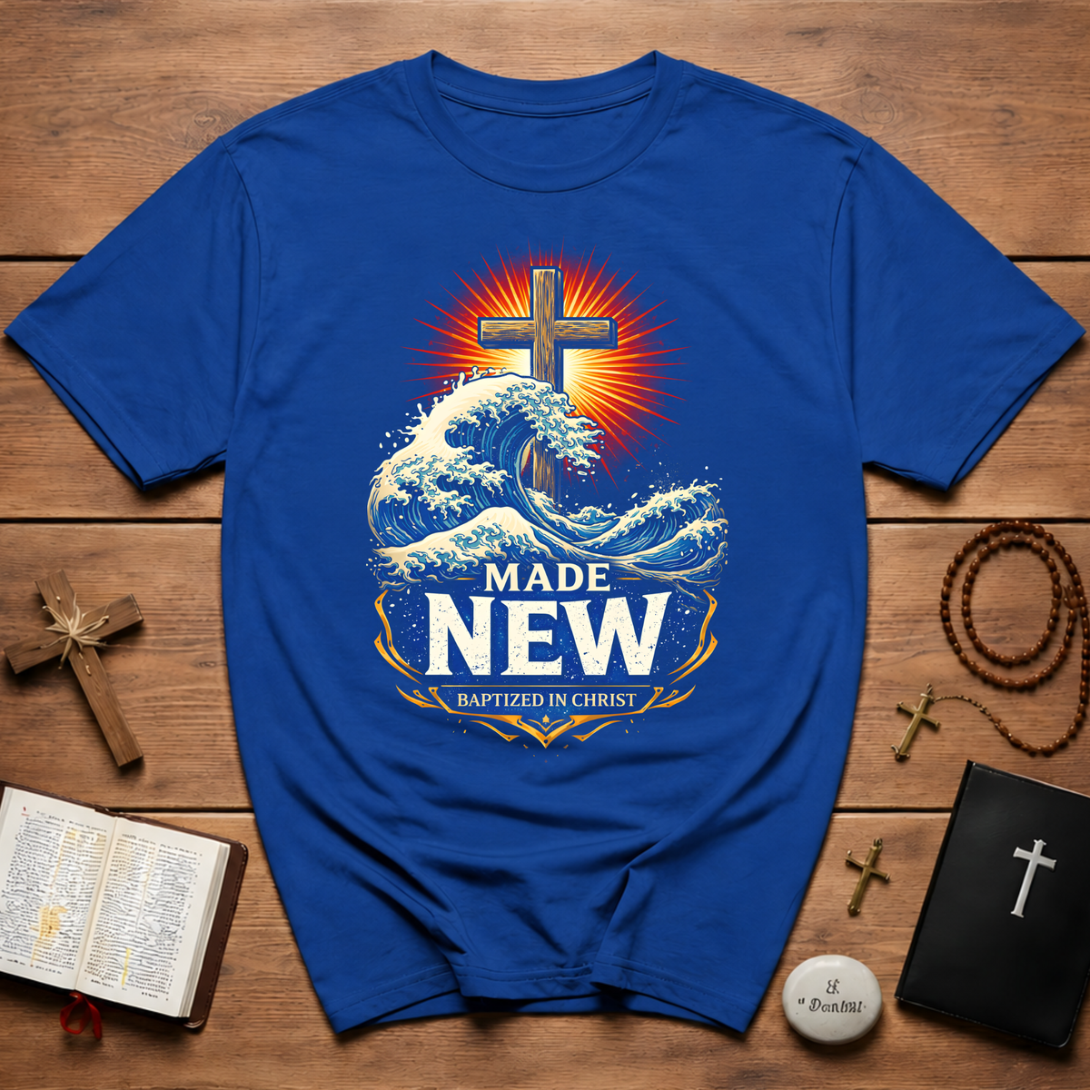 Made New Japanese Ocean Waves T-Shirt