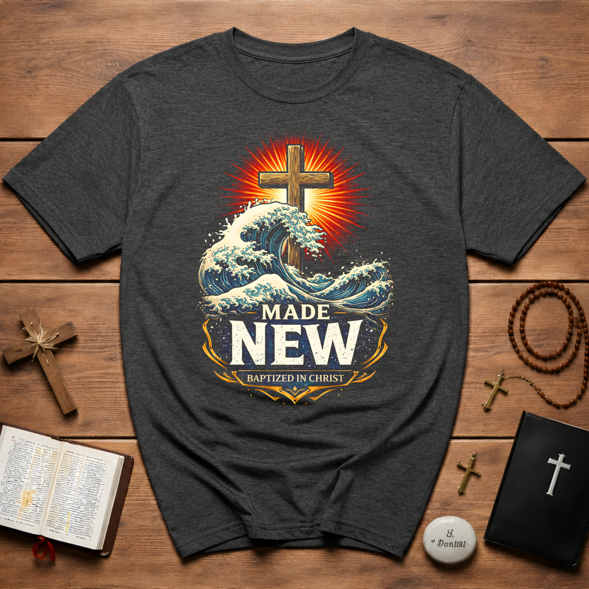 Made New Japanese Ocean Waves T-Shirt