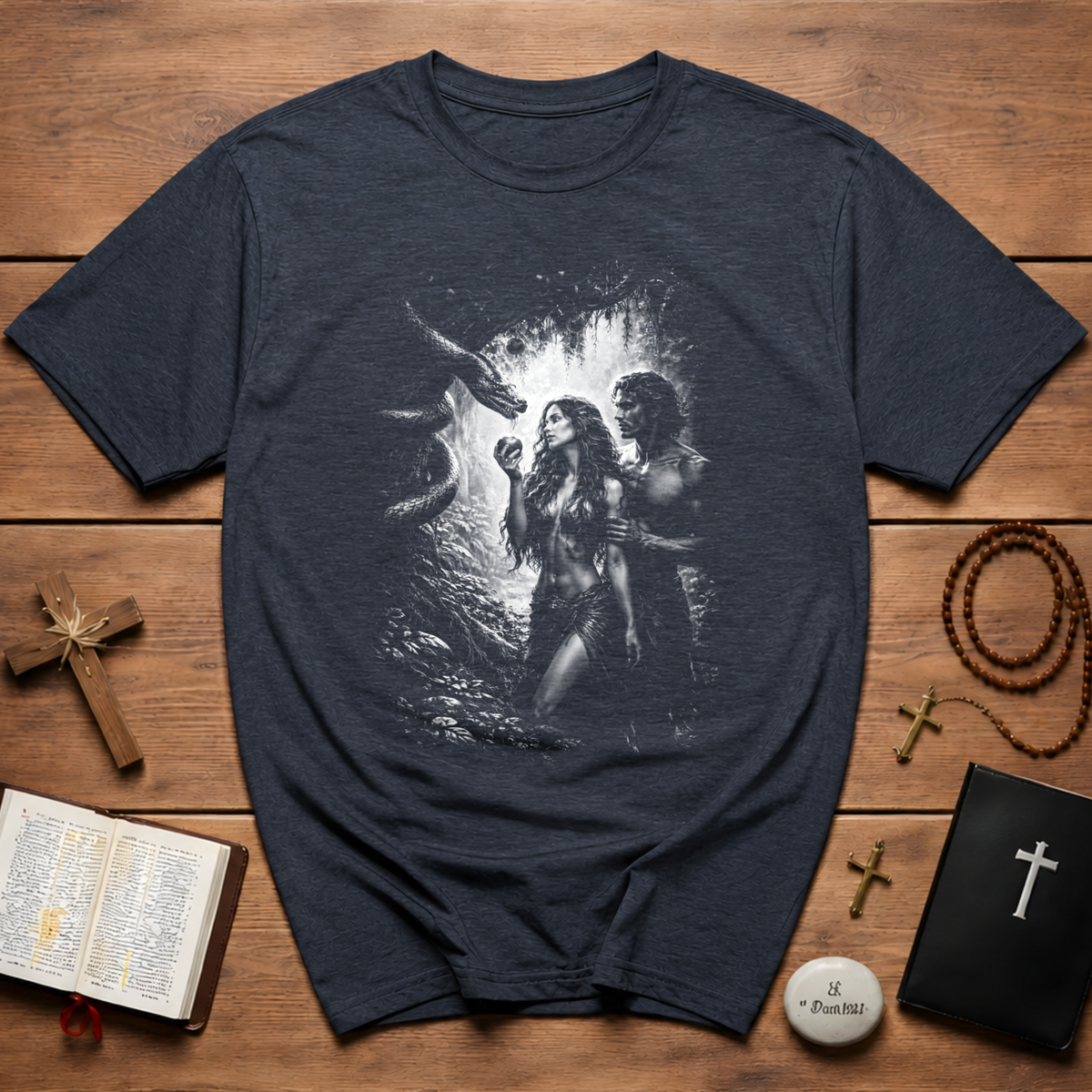 Garden Eden Adam And Eve T-Shirt